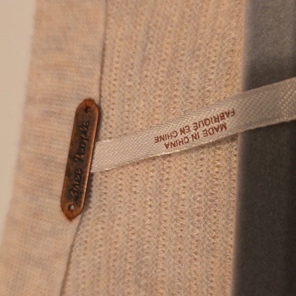 Free People Long Sleeve Crop Pullover S/P - Picture 2 of 2